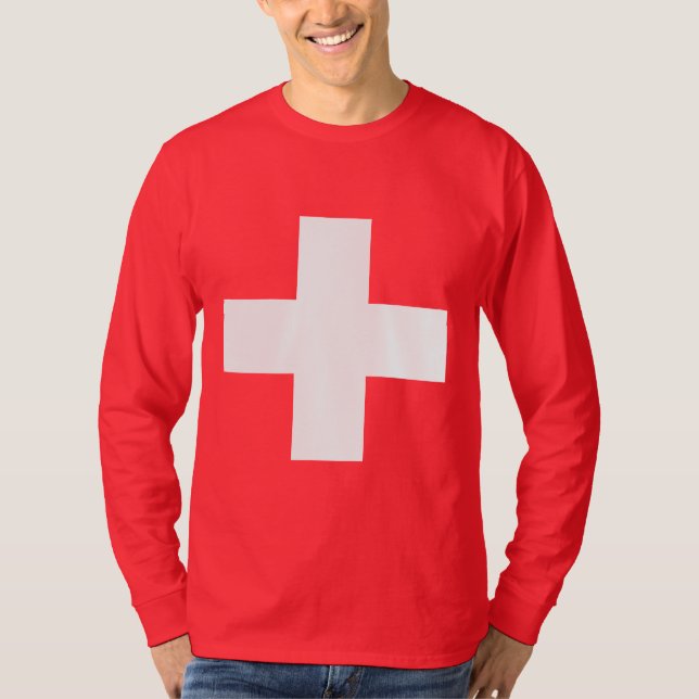 Editable background Colour, The Flag of T-Shirt (Front)