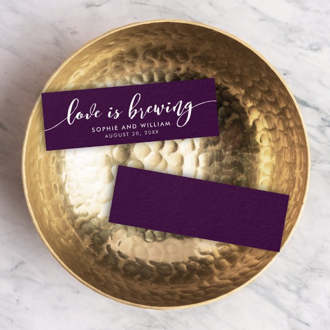 Editable Background Love is Brewing Wedding (Creator Uploaded)