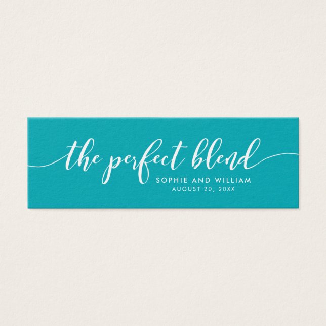 Editable Background The Perfect Blend Wedding (Front)
