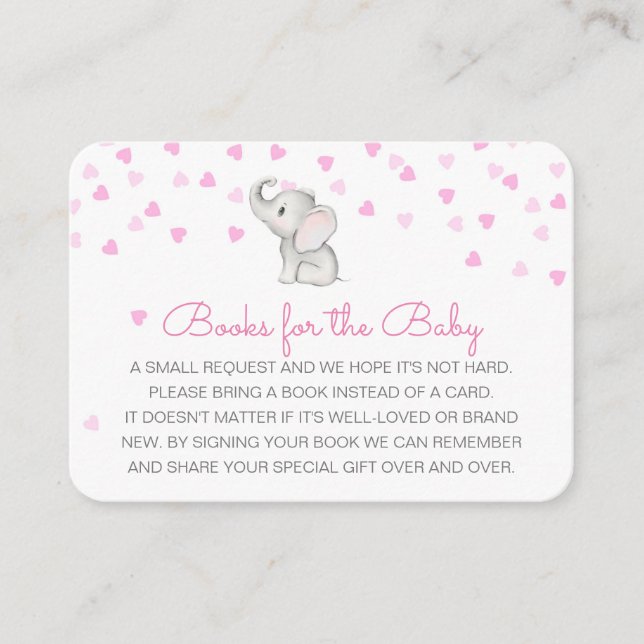Editable Books for the Baby Insert Card (Front)