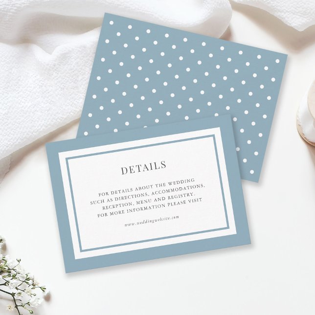 Editable Border Colour Wedding Details Enclosure Card (Creator Uploaded)