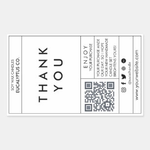 Editable Box Seal Label  Box Sticker Template