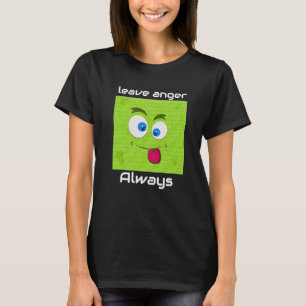 Editable cartoon Face Expression T-Shirt