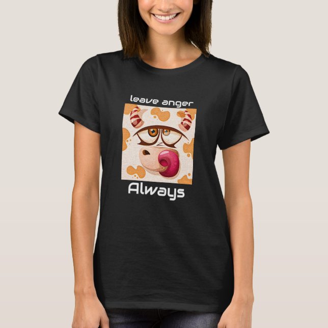 Editable cartoon Face Expression V44T-Shirt T-Shirt (Front)