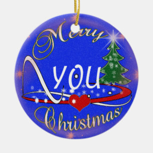 EDITABLE CHRISTMAS ORNAMENT - CHANGE THE YOU