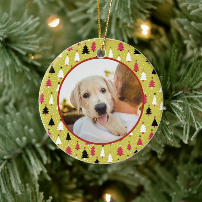 Editable Christmas Pet Photo Decoration (Tree)