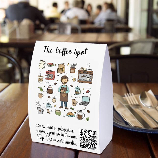 Editable Coffee Spot QR Code Menu (Insitu(Restaurant))