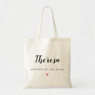 EDITABLE COLOR Custom Wedding Party Tote