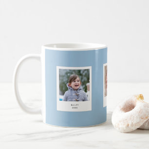 Editable Color Holiday Instant Photo Style Coffee Mug