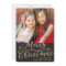 EDITABLE Color Merry Christmas Holiday Photo Card