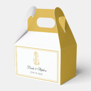 EDITABLE COLOR SL Monogram LS Monogram favour box
