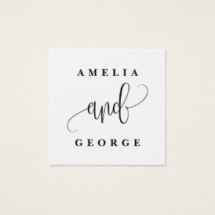 EDITABLE COLOR Wedding Favour Tags #LCC