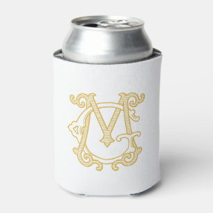 EDITABLE COLORS GM Monogram MG Monogram Cosy Can Cooler