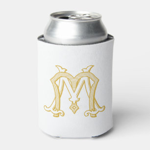 EDITABLE COLORS MM Monogram MM Crest Cosy Can Cooler