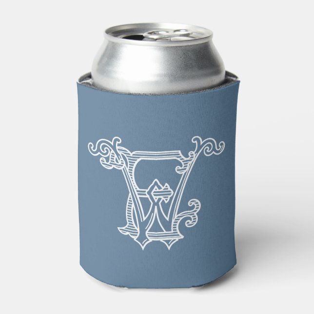 EDITABLE COLORS WE Monogram EW Monogram Cosy Can Cooler (Can Front)