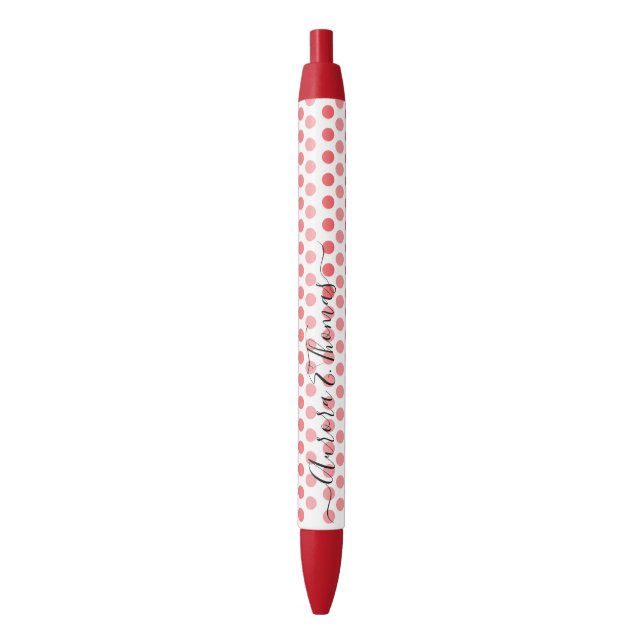 Editable Colour Calligraphy Script Name Pen (Front Vertical)