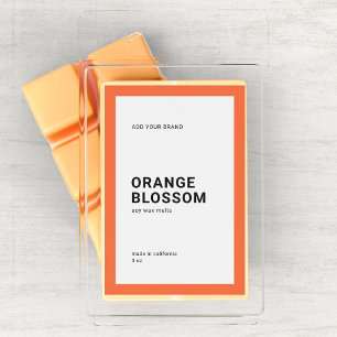 Editable Colour Modern Minimalist Product Label