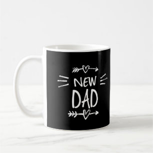 Editable Colour New Dad Coffee Mug