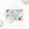 Editable Colour Sweet Heart Baby Birth Announcemen
