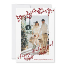 Editable Colour Whimsical Christmas Doodles Photo