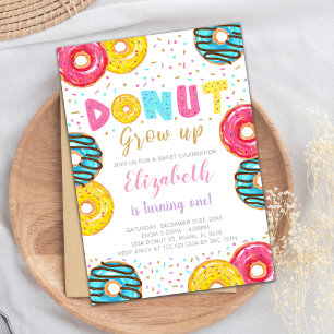 Editable Colourful Party Invite