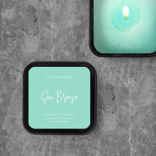 Editable Colours Script Minimalist Product Label