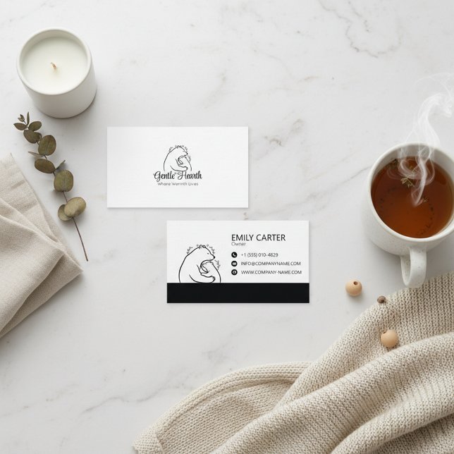 Editable Cosy Brand Business Card Template (Creator Uploaded)