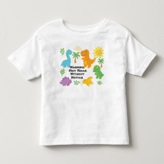 Editable Crayon Style – Dinosaur Roarsome Toddler T-Shirt