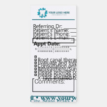 Editable Endodontics Referral Appointment