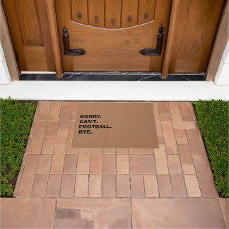 Editable Excuse Doormat