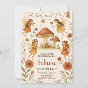 Editable Fairy Birthday Invitation
