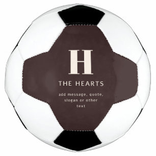 Editable Family Surname or Company Business Name Football