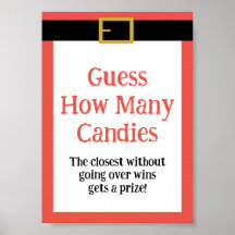 Editable Fun Christmas Game Sign