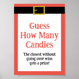 Editable Fun Christmas Game Sign