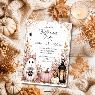 Editable Halloween Party Invitation