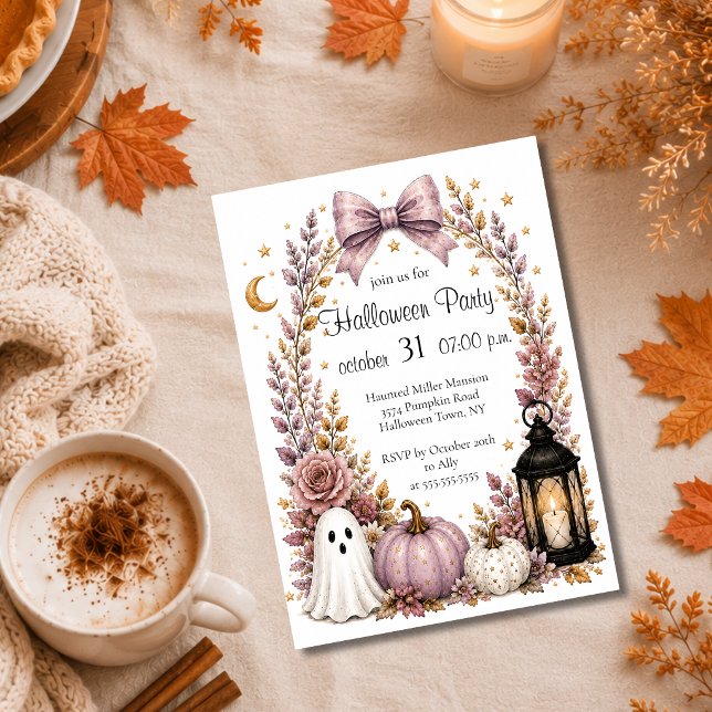 Editable Halloween Party Invitation (Creator Uploaded)