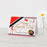 Editable Happy Republic Day to my Trini Friend