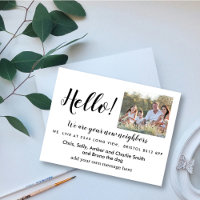 Editable Hello Neighbour, New Address, intro