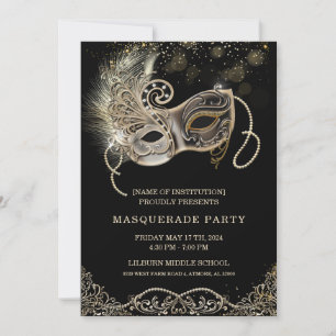 Editable High School Graduation  Invitation