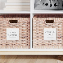 Editable Home Essentials 3 Inch Label Set