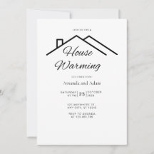 Editable House Warming Invitation Simple Minimalis