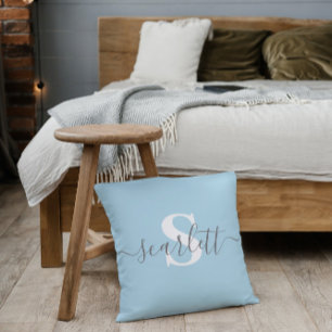 Editable inscription Color Pillows, Name Pillow