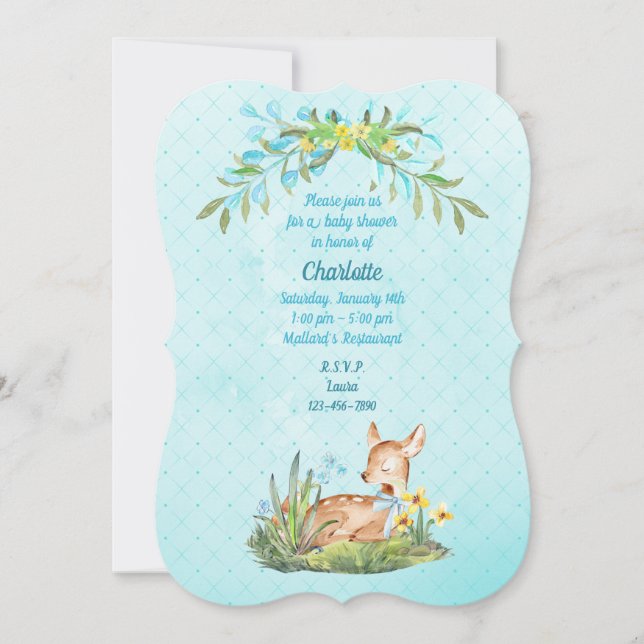 Editable instant download invitations  (Front)