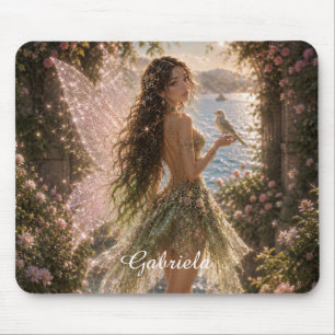 Editable Liravelle Enchanted Fairy Garden Mouse Pa Mat