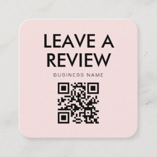 Editable Logo Pink Thank You Package Enclosure Card