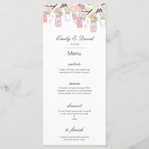 Editable Menu, Wedding Menu, Baby Shower, Bridal   Menu