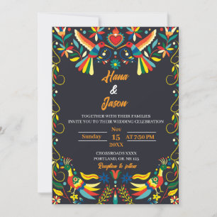 Editable Mexican Wedding Invitation 4