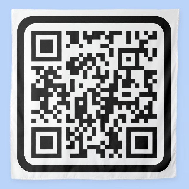Editable Modern QR code | Black White or Any Colou Tapestry (Creator Uploaded)