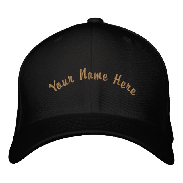Editable Name Hat (Front)