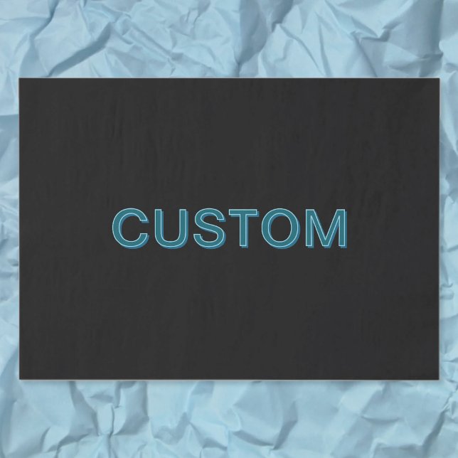 Editable Outlined Lettering w/Drop Shadow  Tissue Paper (Creator Uploaded)